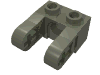 Набор LEGO Technic Brick 1 x 2 with Hole and Dual Beam Extensions, Темно-серый