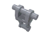 Деталь LEGO Torso Mechanical, Battle Droid, Серебристый металлик
