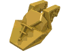 Набор LEGO Technic Block 3 x 6 x 1 & 2/3, Золотистый металлик