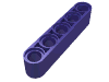 Набор LEGO Technic Beam 1 x 5 Thick, Темно-фиолетовый