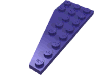 Деталь LEGO Пластина-клин правая 8 x 3, Темно-фиолетовый