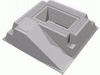 Набор LEGO Baseplate Raised 32 x 32 with Ramp and Pit, Crater Print [6988 / 6959 / 6591], Черный