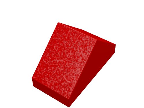 Набор LEGO Slope 45В° 2 x 1 Double with Inside Stud Holder, Красный