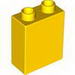 Набор LEGO Duplo, Brick 1 x 2 x 2 with Mail Bag Large Print, Желтый