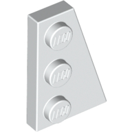 Набор LEGO Wedge Plate 3 x 2 Right, Chrome Gold