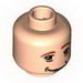 Minifig Head Dual Sided HP Ron with Awake / Asleep Print [Blocked Open Stud]