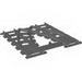 Train, Track Plastic (RC Trains) Double Crossover Rail - Half