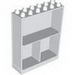 Набор LEGO Duplo Building Wall 2 x 6 x 6 with 3 Cupboards, Белый