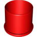 Деталь LEGO Ball Tube Straight, Красный