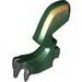 Dragon Leg (Fantasy Era) Left with Black Claws and Metallic Gold Hip Pattern