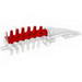 Bionicle Weapon Spined Long Blade, Marbled Red Pattern (Krika)