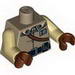 Torso SW General Calrissian Print / Tan Arms / Reddish Brown Hands