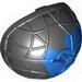 Bionicle Tridax Pod Half with Marbled Blue Pattern