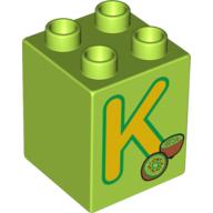 DUPLO BRICK 2X2X2 K