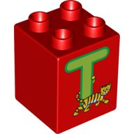 DUPLO BRICK 2X2X2 T