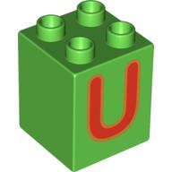 DUPLO BRICK 2X2X2 U