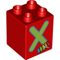 DUPLO BRICK 2X2X2 X