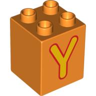 DUPLO BRICK 2X2X2 Y
