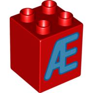 DUPLO BRICK 2X2X2 Г† AND Г„