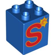 DUPLO BRICK 2X2X2 S SUN