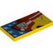 Tile 2 x 4 with Stars and Stripes, 'WGP 24' Print Model Left Side