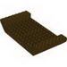 Деталь LEGO Boat Hull Large Middle 8 x 16 x 2 1/3 with 5 Holes, Красно-коричневый