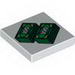 Tile 2 x 2 with 2 Stacks of '100' Banknotes Print