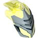 Hero Factory Helmet Visor with Clip with Face Guard Print Type 2