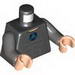Torso Muscle Outlines with Blue Circle (Arc Reactor) Print / Dark Bluish Gray Arms / Light Flesh Hands