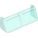 Деталь LEGO Glass for Windscreen 2 x 6 x 2, Прозрачный бесцветный