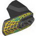 Hero Factory Armor with Ball Joint Socket - Size 4 with Yellow Beast Scales Print