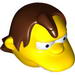 Набор LEGO Minifig Head Modified Simpsons Nelson Muntz, Желтый