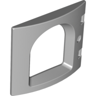 Деталь LEGO CASTLE WINDOW, Светлый сине-серый