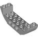 Деталь LEGO Скос изогнутый перевёрнутый двойной 2 x 8 x 2, Светлый сине-серый
