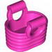 Деталь LEGO Friends Accessories Basket, Ярко-светло-оранжевый