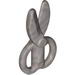 Деталь LEGO Minifig Scissors, Матовый серебристый