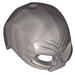Набор LEGO Minifig Helmet Mask with Lines on Face and Forehead Print, Flat Silver