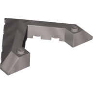 Деталь LEGO ROOF TILE 8X6 45DEG W/CUT, Темно-синий