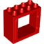 Деталь LEGO DUPLO DOOR-/WINDOWELEM. 2X4X3, Не определен