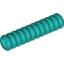 Набор LEGO Hose, Ribbed 7mm D. 4L, Темно-бирюзовый