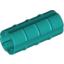 Набор LEGO Technic Axle Connector Ridged [with x Hole x Orientation], Темно-бирюзовый