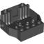 Набор LEGO Vehicle Base 6 x 5 x 2 [2 Seats], Черный