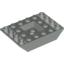 Набор LEGO Slope Inverted 45Г‚В° 6 x 4 Double with Recessed Center, Светло-серый