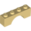 Набор LEGO Brick Arch 1 x 4, Светло-желтый