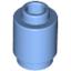 Набор LEGO Brick Round 1 x 1 Open Stud, Medium Blue