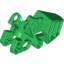Набор LEGO Bionicle Foot with Ball Joint Socket 3 x 6 x 2 1/3, Зеленый