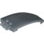 Набор LEGO Windscreen 8 x 4 x 2 Curved Taper with Locking Dual 2 Fingers, Sand Blue