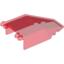Набор LEGO Windscreen 7 x 4 x 1 2/3, Прозрачный красный
