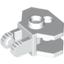 Набор LEGO Hinge 1 x 2 Locking with 2 Fingers and Towball Socket, Белый