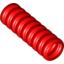 Набор LEGO Hose, Ribbed 7mm D. 3L, Красный